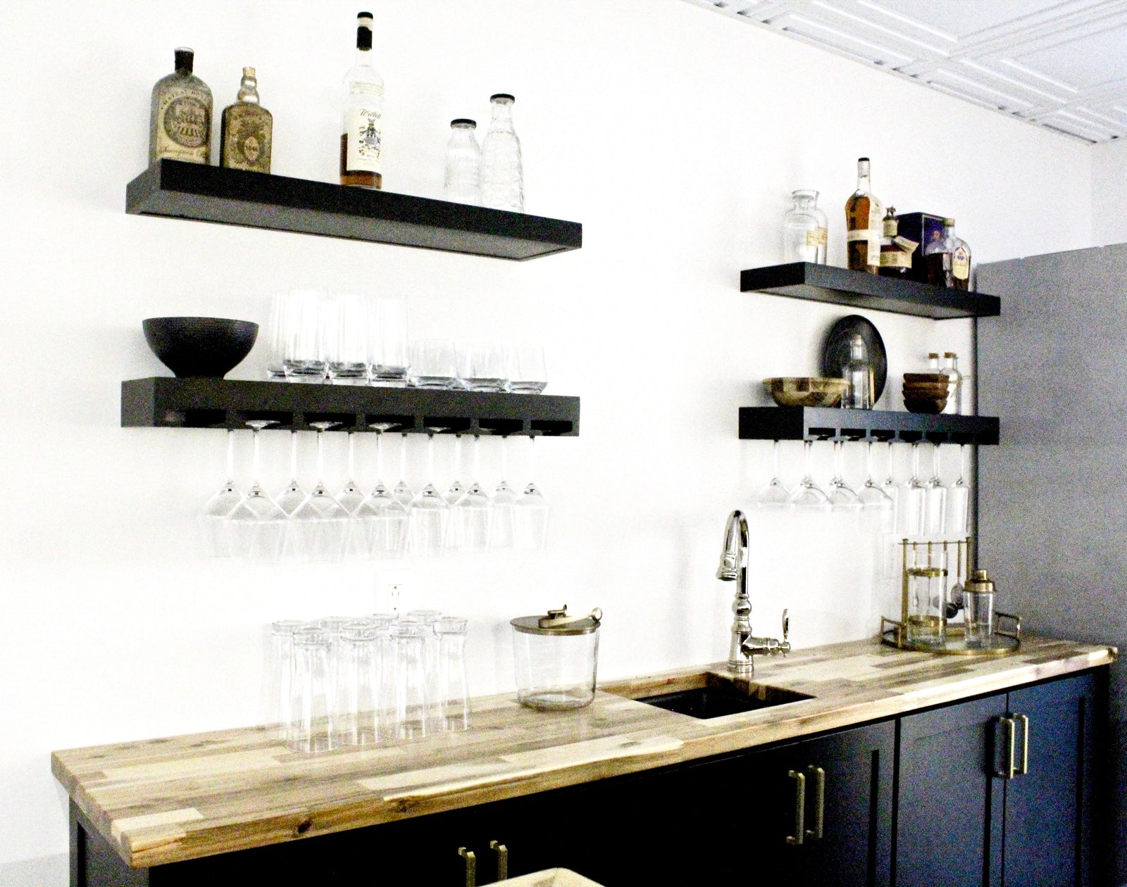 wine glass rack