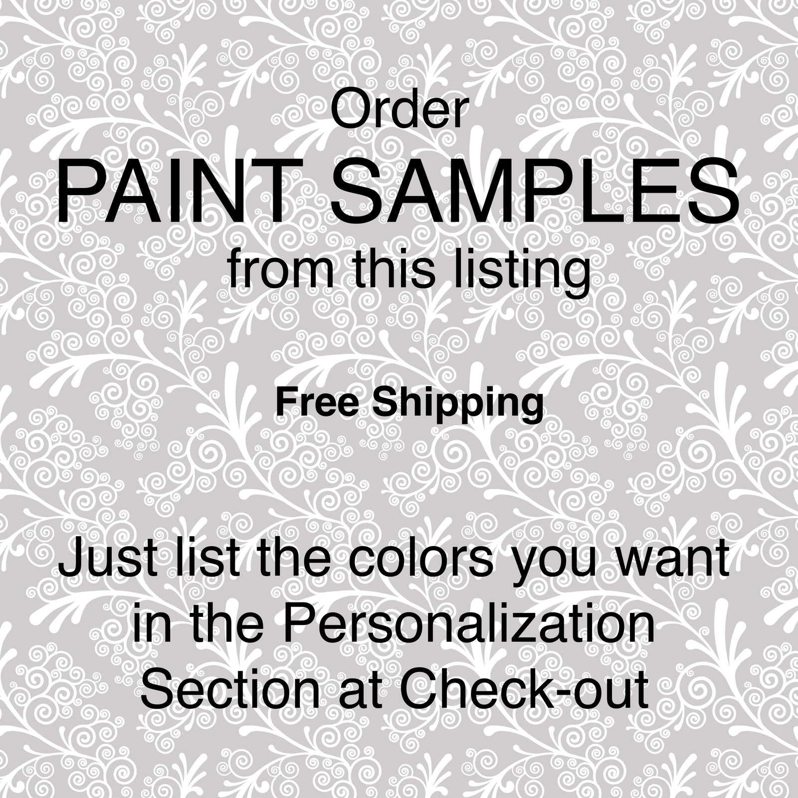 Paint Color Samples