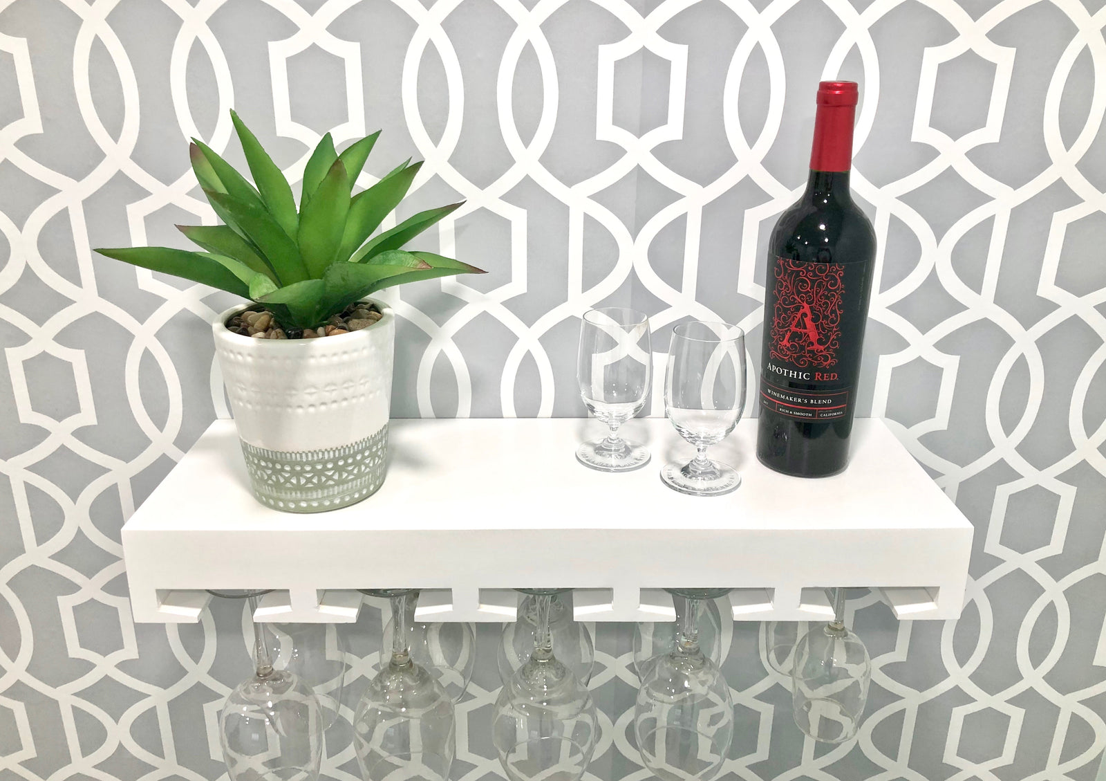wine glass rack
