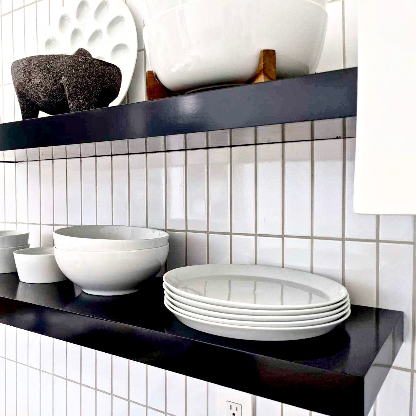 Black Floating Shelf