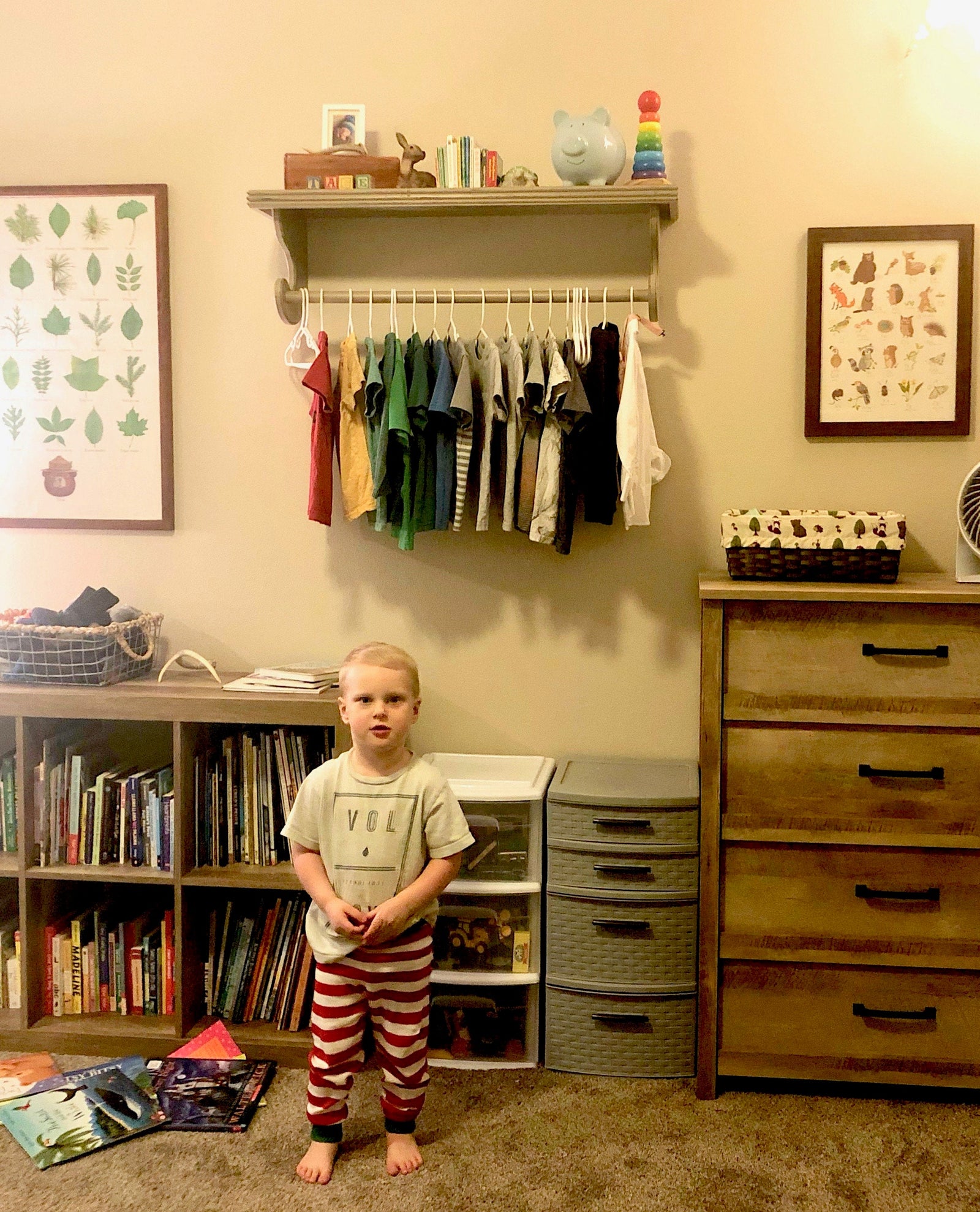 hanging wall shelf