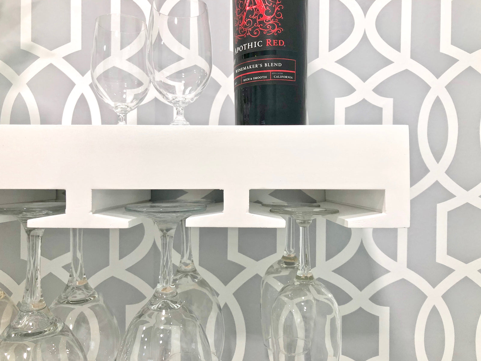 wine glass rack