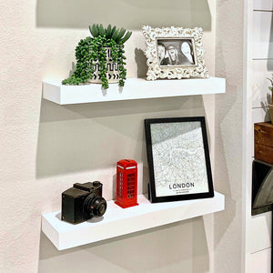 24-in Painted Floating Shelf -express shipping-color options