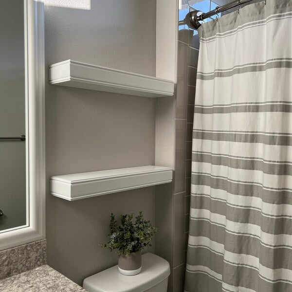 3 inch Floating Shelf Painted | Open Shelving