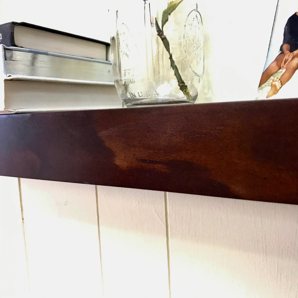 3 Inch Maple Open Floating Shelf