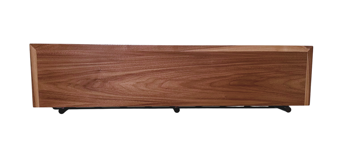 2 Inch thick Walnut Open Floating Shelf