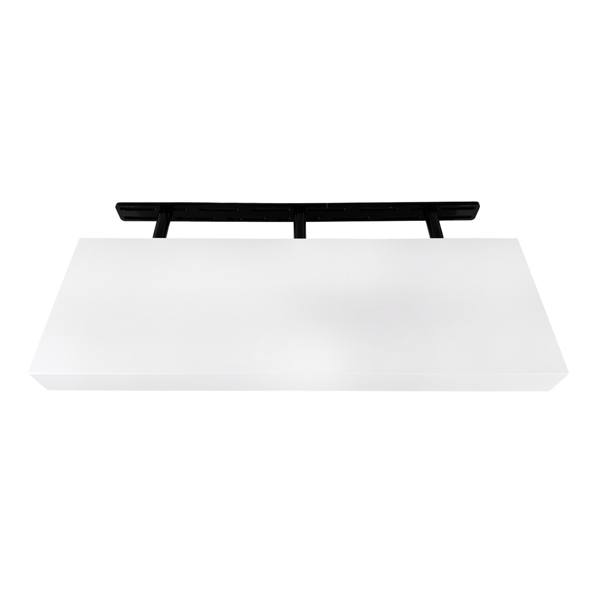 White Floating Shelf | Living Room Shelving