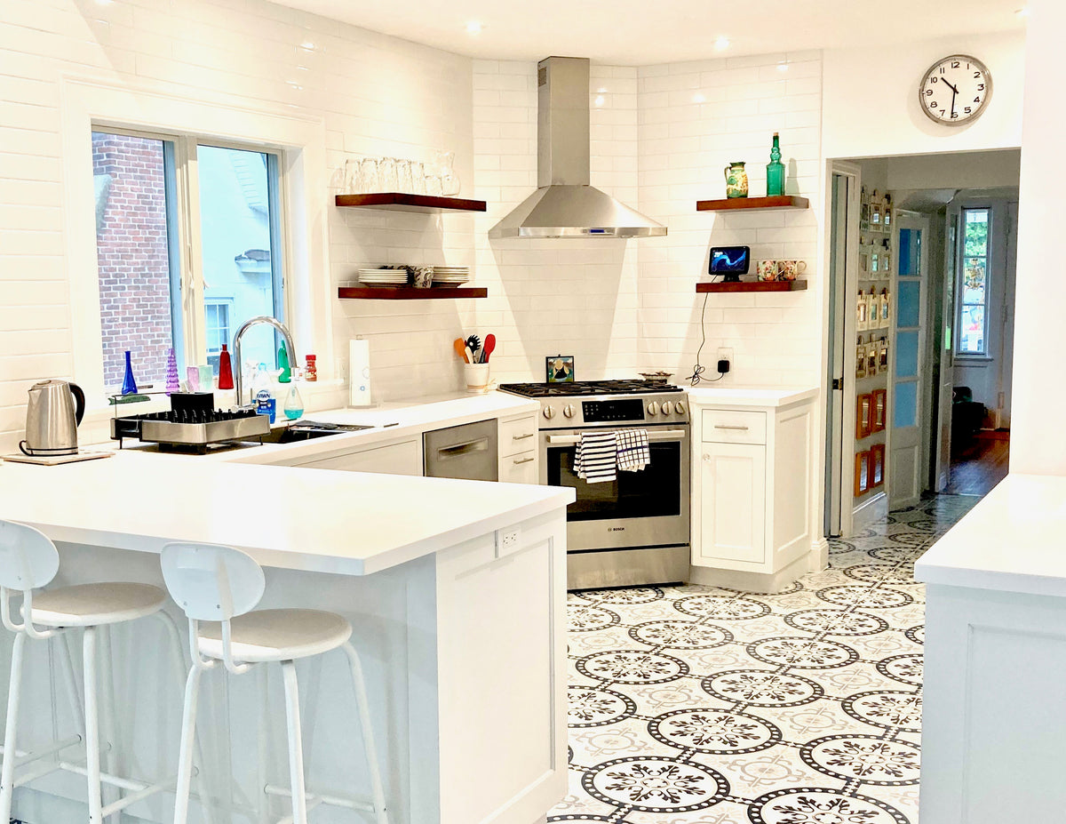 Maple Stained Wall Shelf