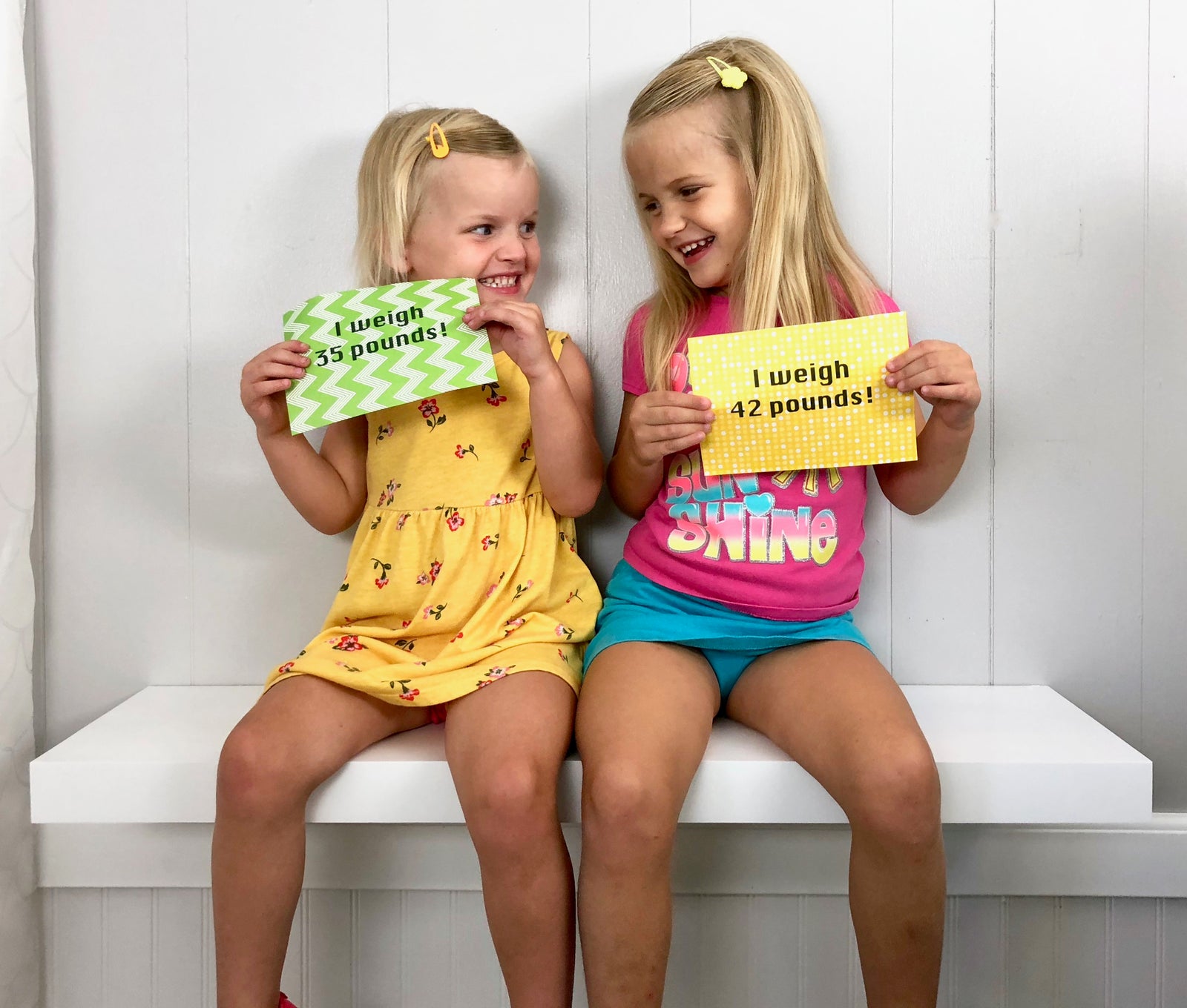 white floating shelf