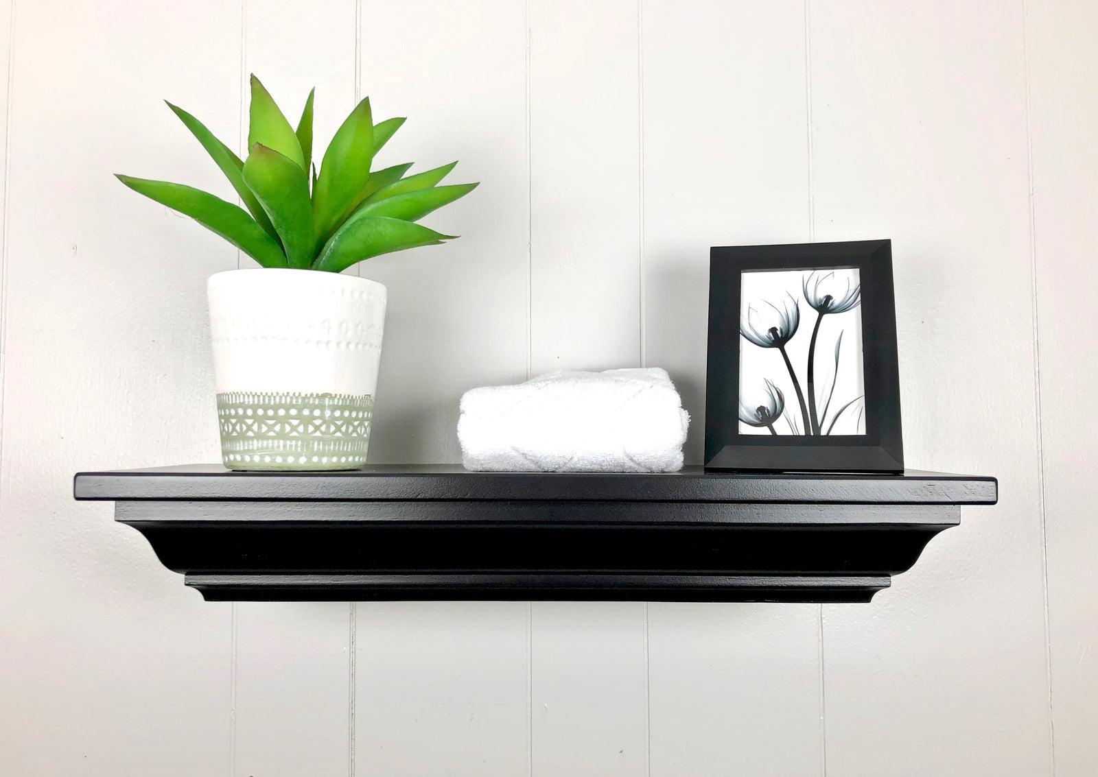 crown molding floating shelf