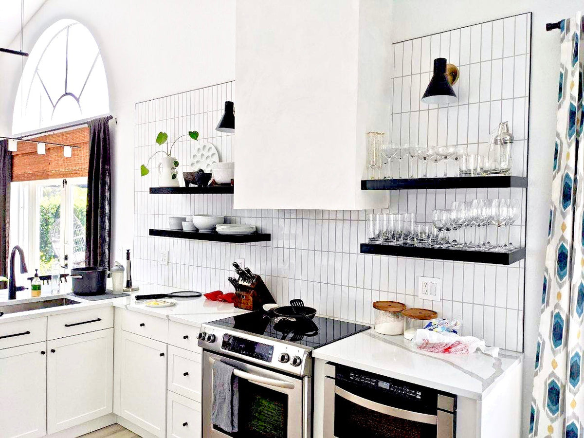 Black Floating Shelf