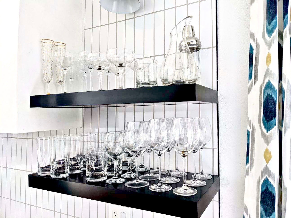 Black Floating Shelf