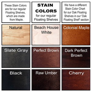 Maple Color Samples