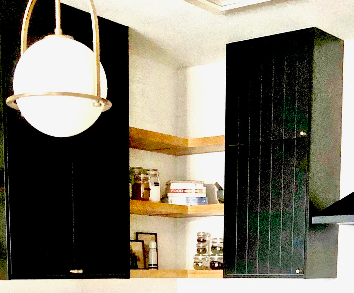 2 inch Oak Corner Floating Shelf