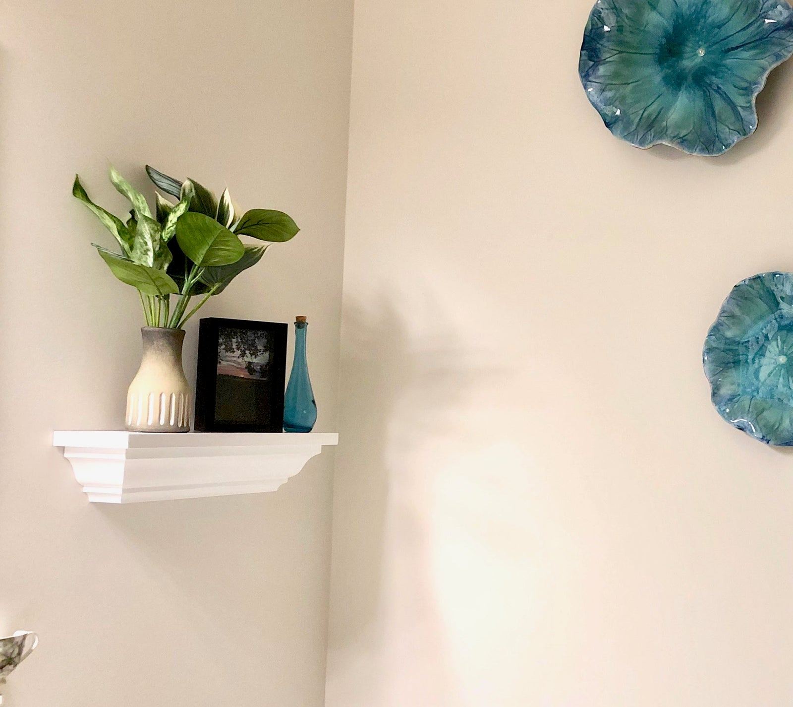crown molding floating shelf