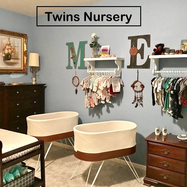 Shelf with hanging rod