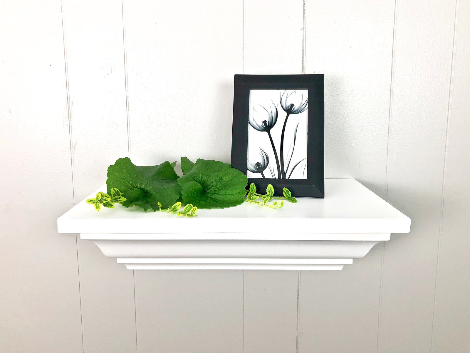 crown molding floating shelf