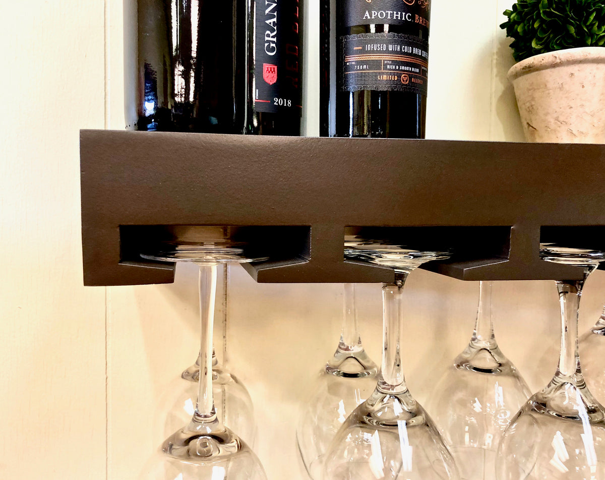 wine glass rack