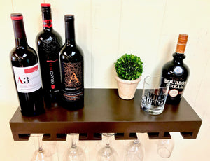 wine glass shelf