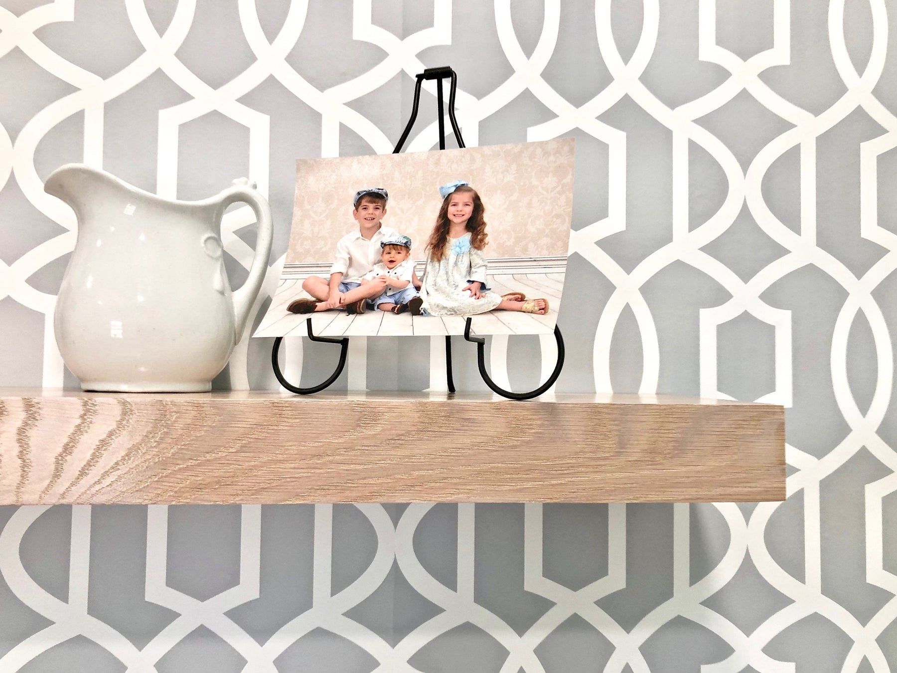 Natural Oak Floating Bathroom Shelf | The Shelf Shop